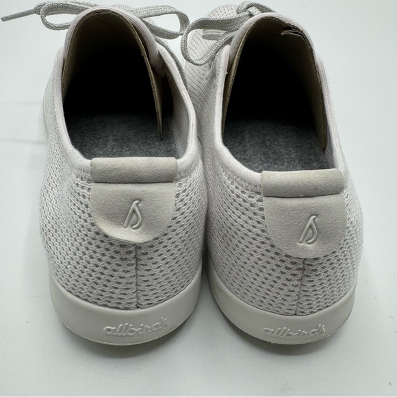 AllBirds White Chalk Tree Skipper Sneakers Slip On Sustainable Washable SZ W10 - Picture 2 of 5